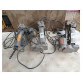 3 ct 12v scissor jacks, untested in Rubbermaid