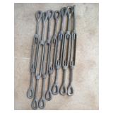 7 ct  5/16" x 14" max length turnbuckles