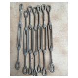 7 ct  5/16" x 14" max length turnbuckles
