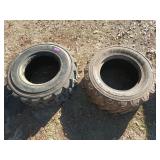2 used 12-16.5 tires