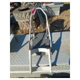 Motorcycle wheel chock