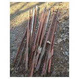 18 ct 7 ft T posts