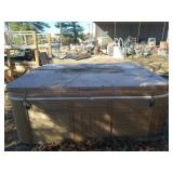 Aeware by Gecko direct flow hot tub with cover, 5