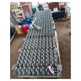 Roller table 27" x 29" x 9