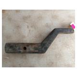 Solid steel receiver w/ 4" drop