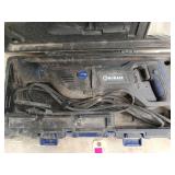 Kobalt reciprocating saw in plastic case, works