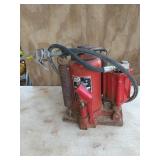 Big Red 20 ton air hydraulic bottle jack, works