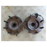 2 front hubs for 2008 Chevy 2500HD
