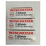 60 rds 7.62mm 147 gr FMJ