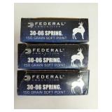 60 rds 30-06 Spring 150 gr