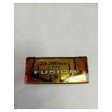 20 rds 22-250 REM 55 gr