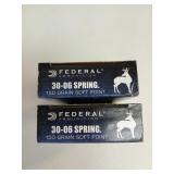 40 rds 30-06 Spring 150 gr