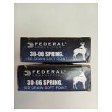 40 rds 30-06 Spring 150 gr