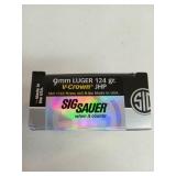 20 rds 9 mm Luger 124 gr V-Crown JHP