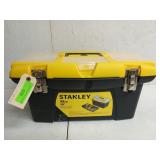 Plastic Stanley tool box 19 x 10.75 x 9.5