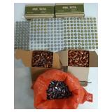 300 ct 9mm bullets & 300 ct 9mm casings
