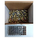 30 rds .45 auto, 50 rds .40 S&W, 25 rds 9mm