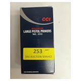 1000 ct Magnum large pistol primers No. 350