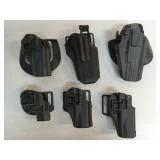 5 Blackhawk holsters, safariland holster