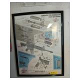 Framed Bushmaster M4A3 schematic 25x19