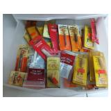 Plastic 3 drawer organizer with contents: bore