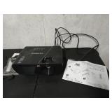 View Sonic model VS15873 DLP projector, 80" screen