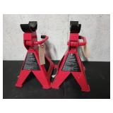 Pair of 3 ton jack stands