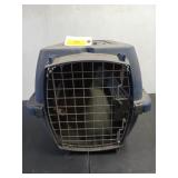 Plastic pet kennel 13x13x24