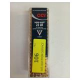 100 rds .22 LR 40 gr