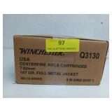 200 rds 7.62mm 147 gr FMJ, sealed case