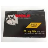 500 rds .22 LR 40 gr