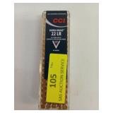 100 rds .22 LR 40 gr