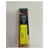 100 rds .22 LR 40 gr