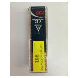 100 rds .22 LR 40 gr