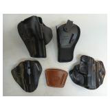 Calco model SR4-4B holster, Falco leather holster,
