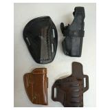 Rob Leahy leather holster 25S, Dillon Leather