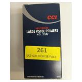 1000 ct Magnum large pistol primers No. 350