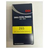 1000 ct small pistol primers No. 500