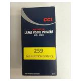 1000 ct Magnum large pistol primers No. 350