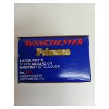 1000 ct large pistol primers No. WLP