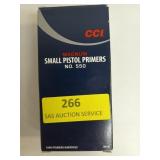 1000 ct Magnum small pistol primers No. 550