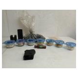 Asst gun cleaning ropes, UpLULA loader, game