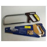 Kobalt 15" aggressive tooth hand saw, new hand saw