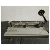Wilson Jones Hummer three-hold hole punch