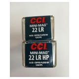 180 rds .22 LR, 80 rds are HP