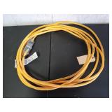 25 ft 12/3 extension cord w/ lighted end, like new