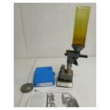Dillon Precision powder measure, reloading dies
