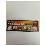 20 rds 308 WIN 150 gr