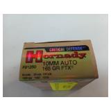 20 rds 10mm auto 165 gr FTX