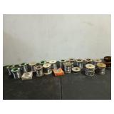 Large quantity of assorted solder